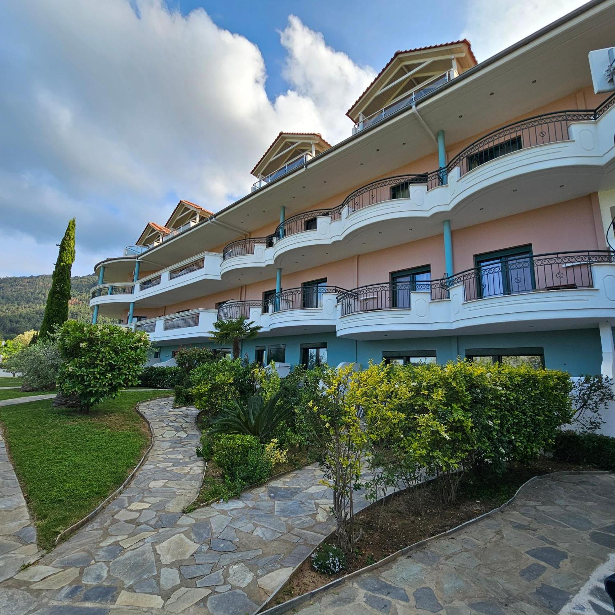 Ocean Beach Hotel Skála Potamiás Exterior foto